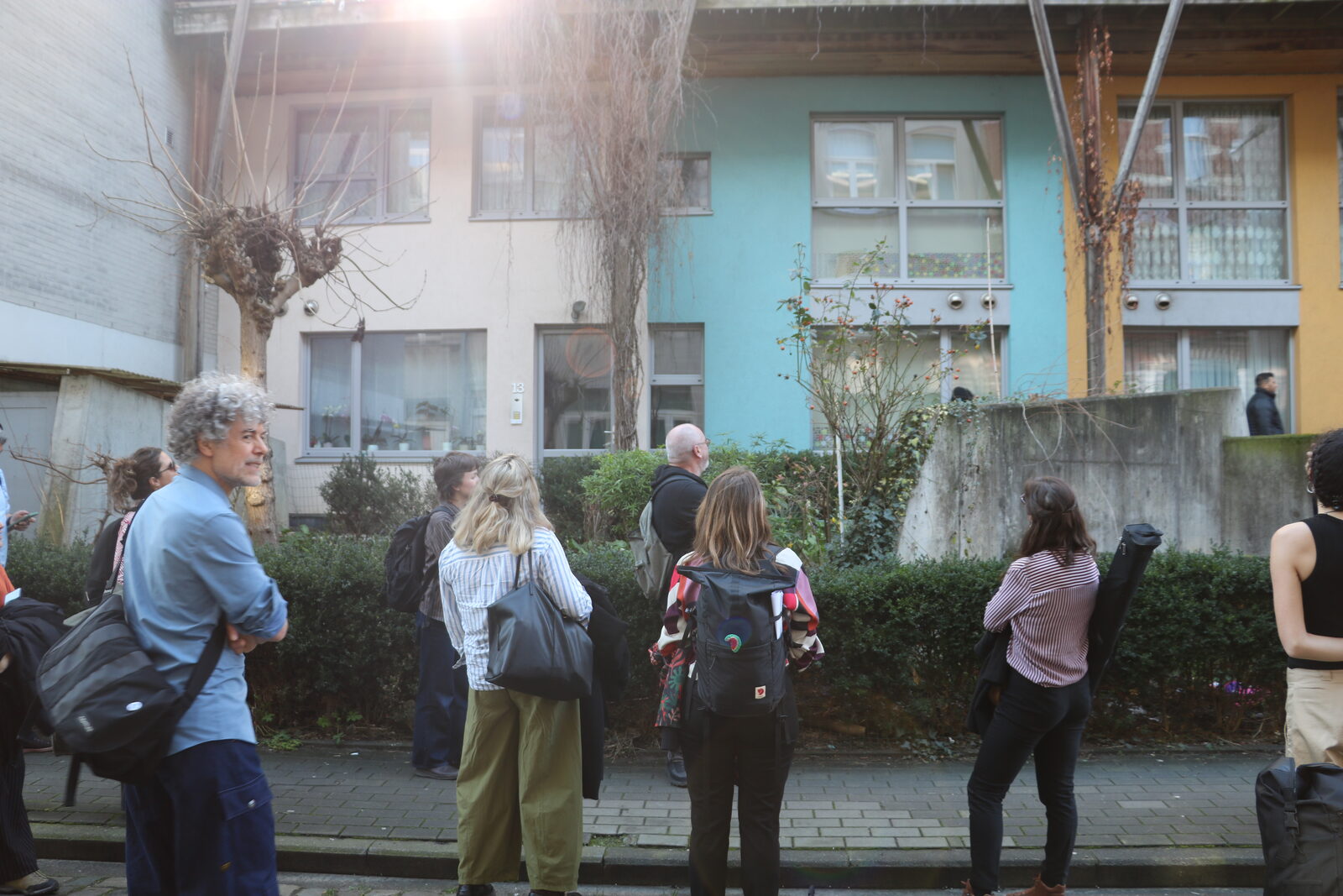 On-site visit to a CLTB project